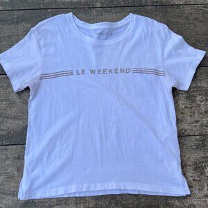 A&F Women’s “Le Weekend” Relaxed Fit T-Shirt